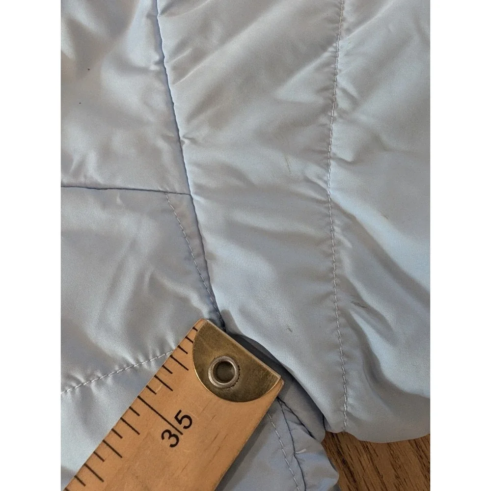THE NORTH FACE Kids XS Reversible Shasta Jacket Blue Puffer Coat Sherpa Hooded